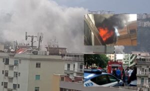 Fuorigrotta, a fuoco un'abitazione: intossicati alcuni residenti