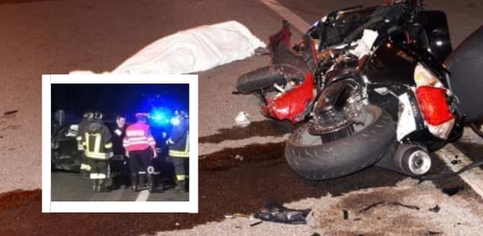 Incidente mortale nel napoletano, scontro auto-scooter: giovane perde la vita