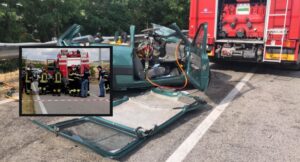 Incidente mortale sulla statale, due auto si ribaltano: 72enne perde la vita nel Sannio