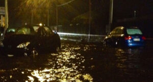 La pioggia ha causato gravi danni all'area Nord di Napoli