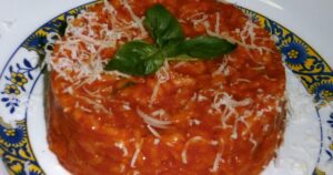 La ricetta del riso "dint'a lo broro de pommadoro" di Ippolito Cavalcanti