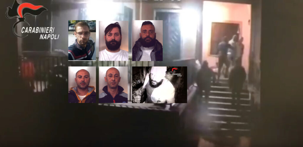 Napoli, le foto e i nomi della banda di ladri che agiva travestiti