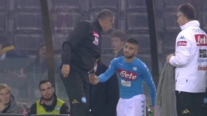 Le parole di Lorenzo Insigne dopo la sostituzione ad Udine