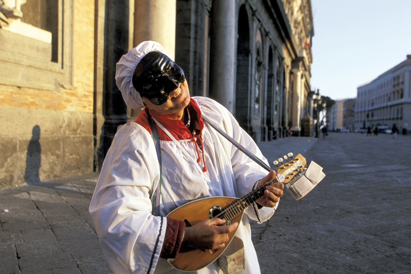 pulcinella a napoli