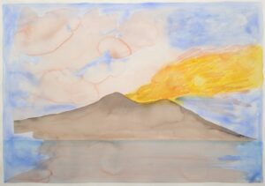 Lino Fiorito: il Vesuvio in mostra al museo archeologico