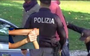 Follia in famiglia, lei lo picchia e lui aggredisce i poliziotti