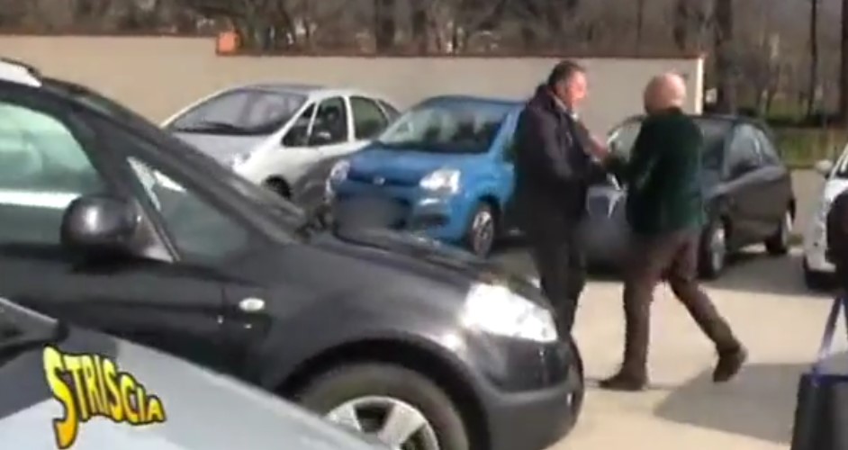 luca abete aggressione video