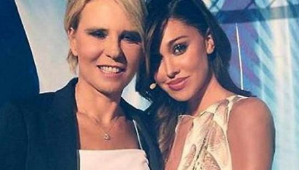 maria de filippi contro belen rodriguez