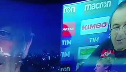 Maurizio Sarri risponde a Mauro in diretta tv: "Se mi rompono i cogl***i vinco"
