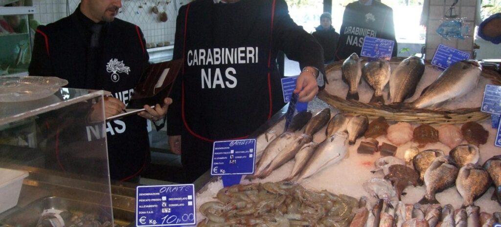 Maxi sequestro nella nota pescheria di Giugliano: controlli a tappeto dei NAS