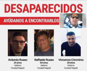 Mauro Nardi in tour in USA e Messico parla dei tre napoletani scomparsi