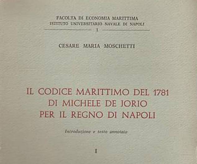 Michele De Jorio e il primo codice della navigazione del mondo