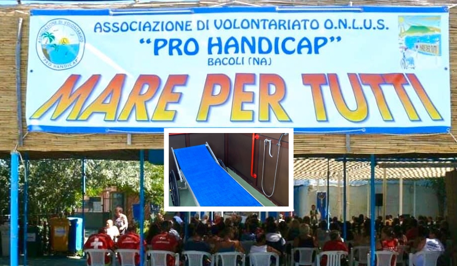 Miseno, apre il lido per le persone disabili: "Una conquista di civiltà, un'eccellenza nazionale"