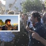 Mondragone, Salvini annulla il comizio: carica della Polizia, un ferito