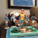 le statuine dei giocatori del napoli