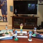 altra panoramica delle statuine azzurre