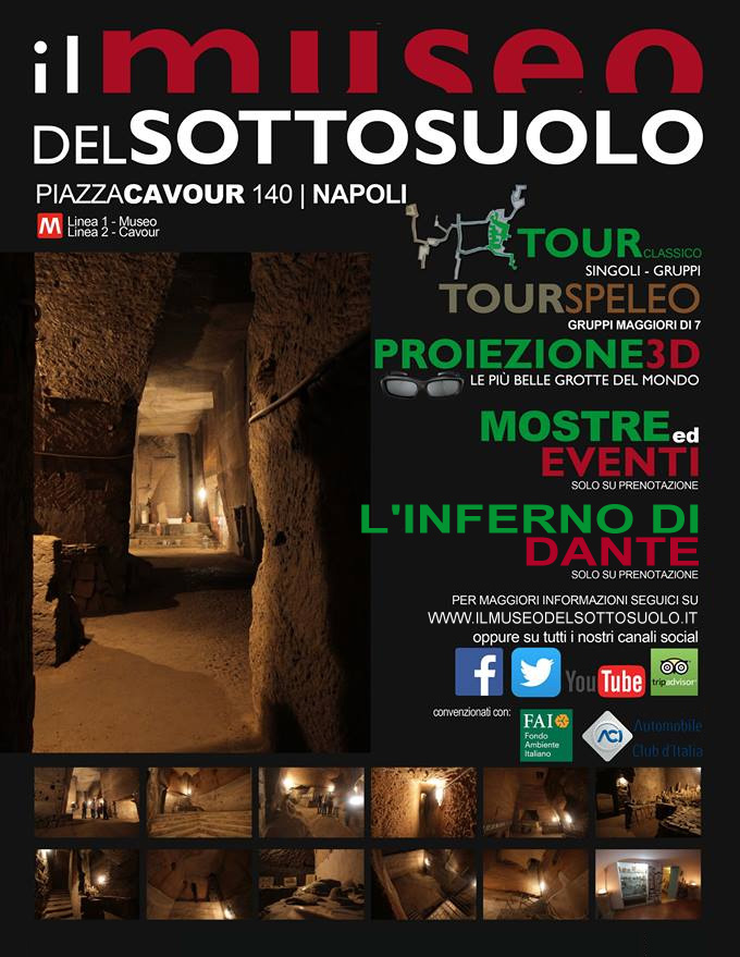 Museo del sottosuolo, l'Inferno di Dante in scena a Napoli