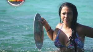 Nancy Coppola è ancora sull'Isola ma la sua hit è già un successo