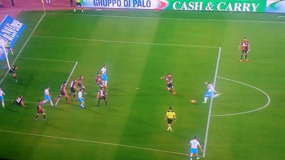 napoli genoa gol