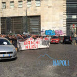 Napoli, corteo dei Bros: centro città completamente bloccato