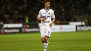 Napoli, De Laurentiis vuole Schick della Sampdoria: arriva la conferma del procuratore