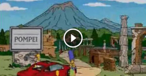 Napoli è protagonista anche dei Simpson: Homer e famiglia parlano dell'Unità d'Italia