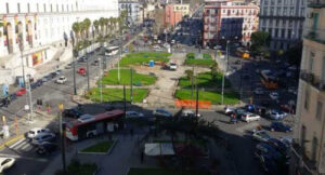 Napoli, lavori e nuovo dispositivo di traffico in Piazza Carlo III
