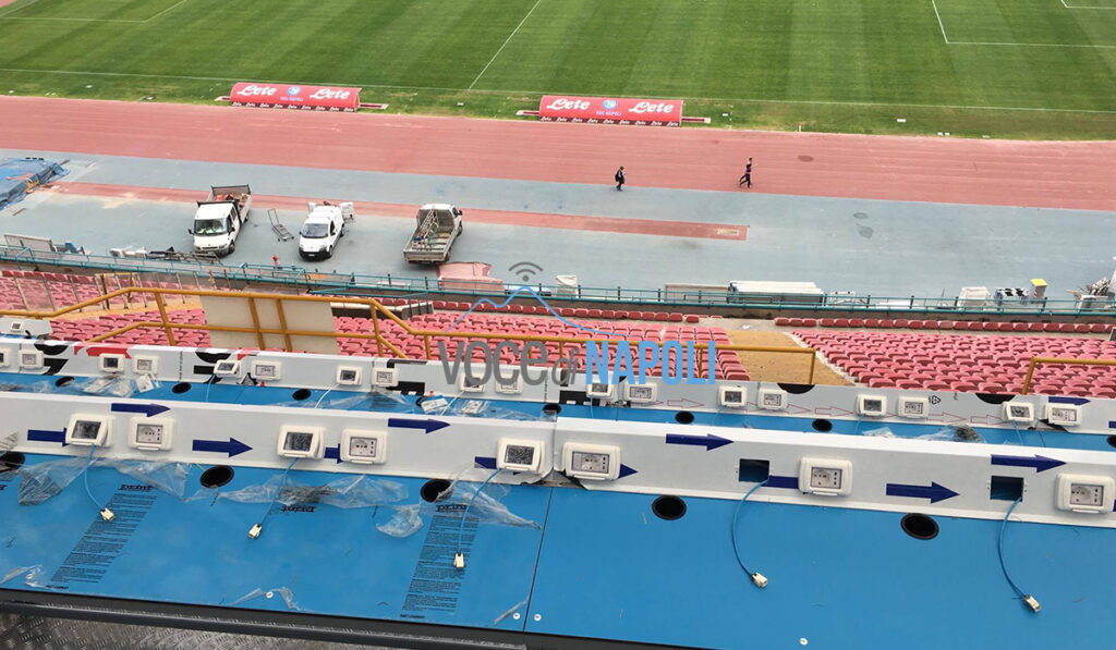 Lavori stadio SanPaolo