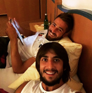 Napoli, visita in città di Perin all'amico Pavoletti: sarà lui il portiere del futuro?