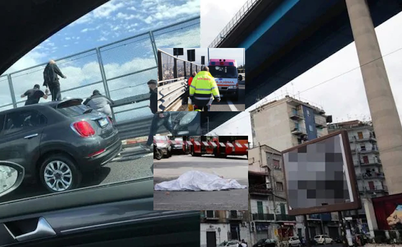 Si lancia nel vuoto dal ponte della tangenziale, uomo si toglie la vita