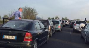 Nuovo incidente sull'Asse Mediano: problemi di viabilità