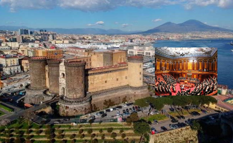 Napoli, l'omaggio per la città al Senato della Repubblica