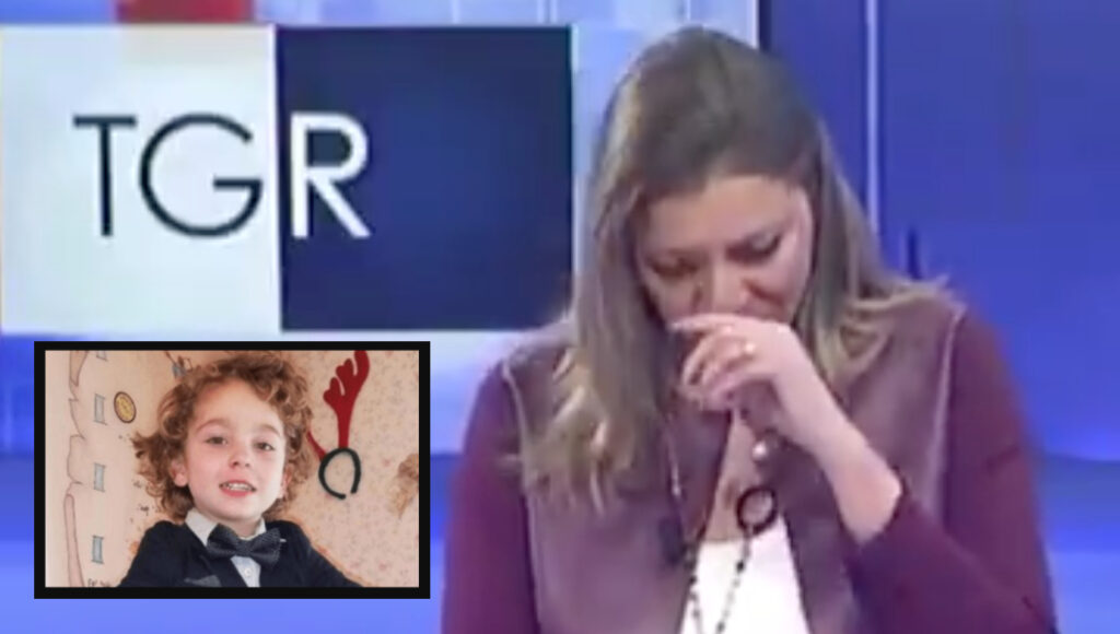 Trovato morto a 3 anni, la giornalista non trattiene le lacrime e si commuove per Diego