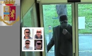 Rapine in Banca da Sud a Nord, 300mila euro di bottino e sette arresti