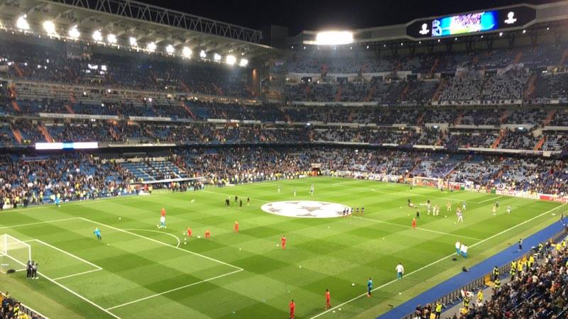 real madrid napoli in campo