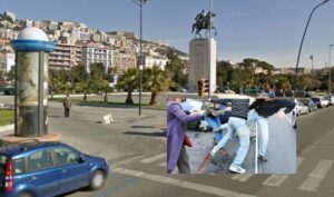 Napoli, violenta rissa alla Rotonda Diaz: 2 feriti e 7 persone portate in commissariato