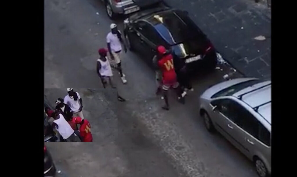 Rissa e violenza al Vasto, extracumunitario accoltellato con colli di bottiglia