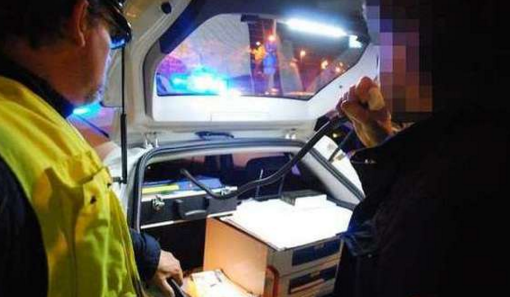 ubriaco in contromano salerno