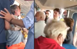 Sal Da Vinci, il video della lite. Insulti e minacce sull'aliscafo: "Io ti uccido!"
