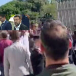 Salvini arriva a Castel Volturno, tensioni ed applausi per il Ministro