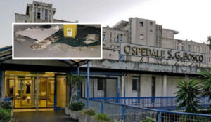San Giovanni Bosco, dopo la denuncia di Forlenza crolla la controsoffittatura in sala parto
