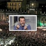 Salvini 'affondato' dalle Sardine napoletane, social impazziti per la città: "Siete grandi"