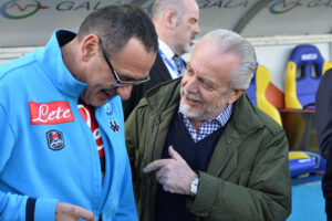 Aurelio De Laurentiis a valanga: "Il mercato? decide Sarri. Gabbiadini? Lo farei giocare così"