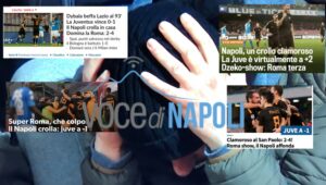 Il Napoli perde una partita e i giornali italiani lo danno per "morto"