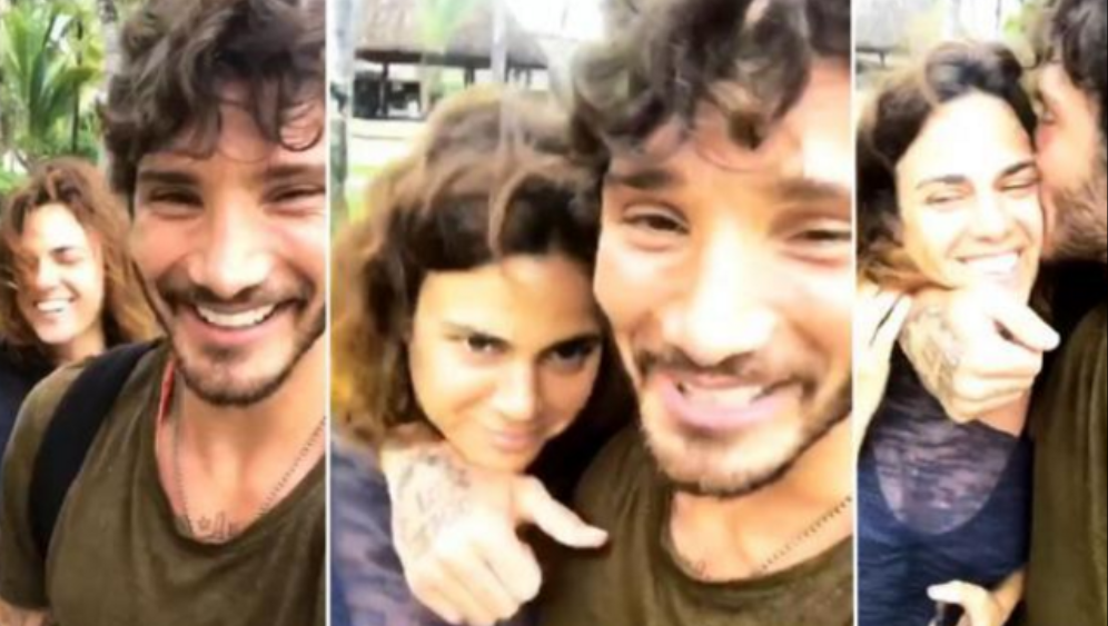 stefano de martino mauritius finta fidanzata