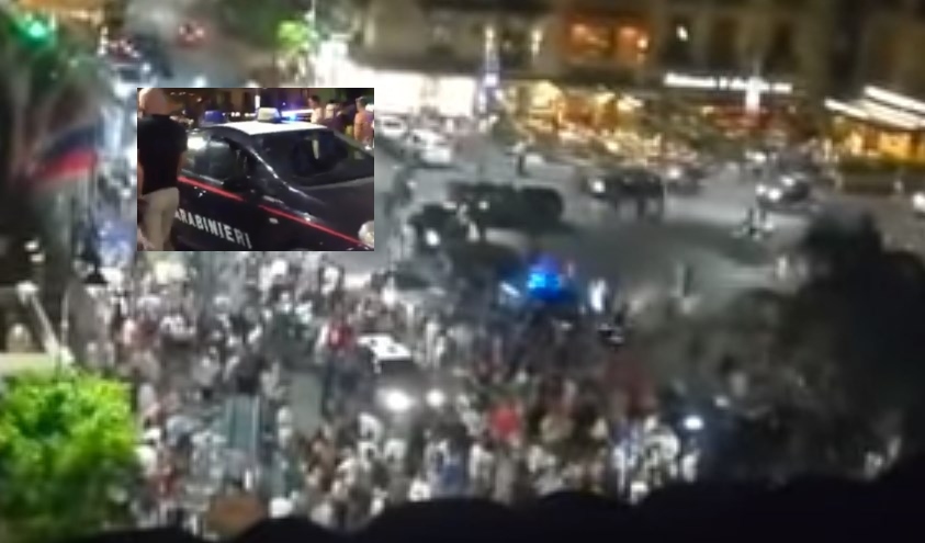 Sorrento, super rissa: sul posto le forze dell'ordine