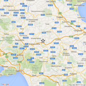 Terremoto oggi, Avellino: 8 marzo 2016