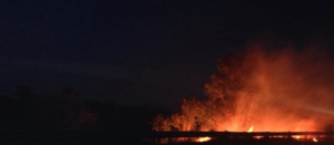 Terribile incendio a Giugliano: la denuncia dei residenti