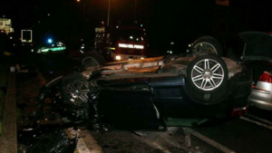 Terribile incidente stradale sull'Asse Mediano