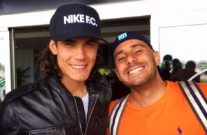 Tifoso del Napoli incontra Cavani, il sogno si riaccende